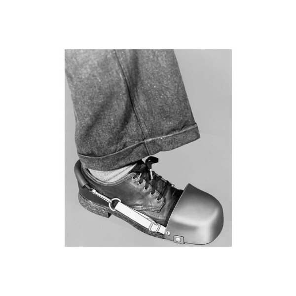 Ellwood Safety Appliance Co. Ellwood Safety Women's Steel Toe Guards, Quick Fastener & Web Strap, 4inW, 1 Pair 702-4 - main